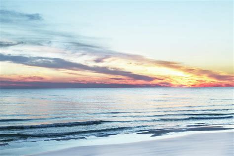 Destin Beach At Sunset Photograph By Kay Brewer