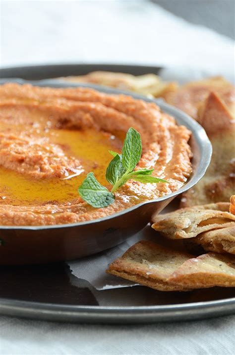 Roasted Red Pepper Hummus Recipe Takes Less Than 10 Minutes Recipe
