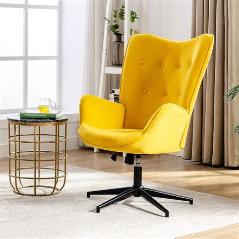 buy zesthouse modern velvet swivel accent chair with wingback velvet office desk chair no