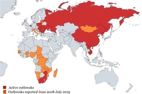 African Swine Fever Continues Spreading Through 18 Countries