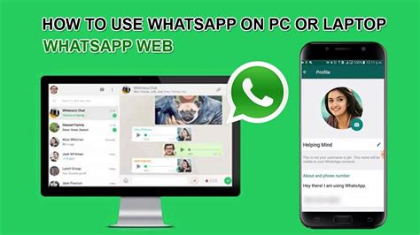 How To Use Whatsapp On Pc And Laptop Whatsapp Web Scanning Qr Code