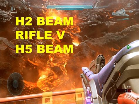 Halo 2 Beam Rifle V H5 Beam Rifle Comparison Halo 5 Guardians