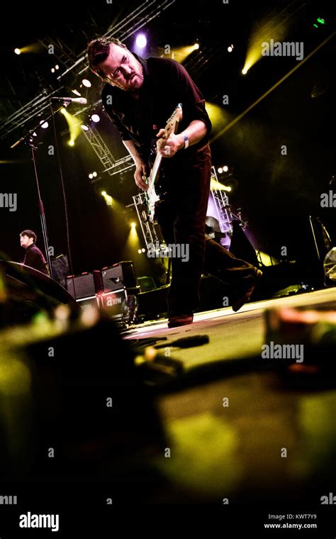 The Alternative English Rock Band Elbow Performs A Live Concert At Roskilde Festival 2009 Here