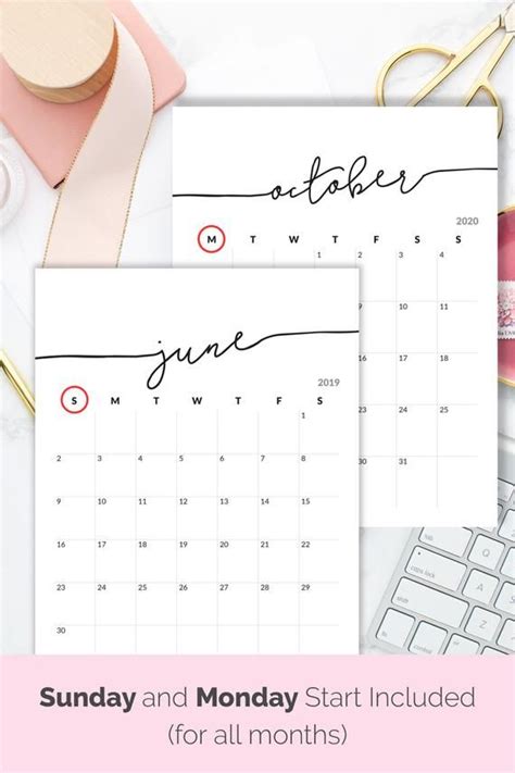 druckbarer kalender   kalender fuer rahmen planer