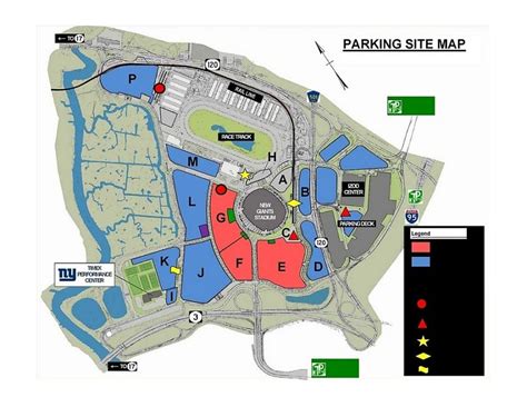 Metlife Stadium Parking Lot Map