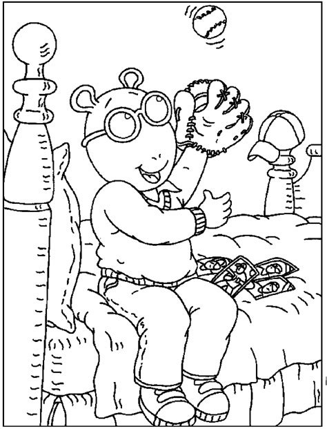 Arthur Coloring Page Coloring Pages Coloring Home