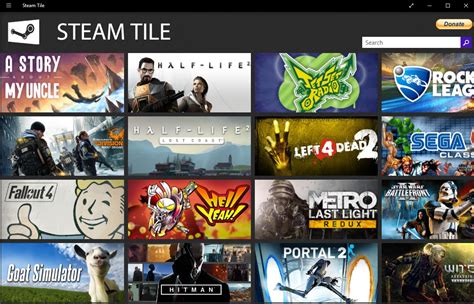 There are many themes to stream on facebook gaming, so we're sure you'll find one that you like best. How to create Live Tiles for your Steam games in Windows ...