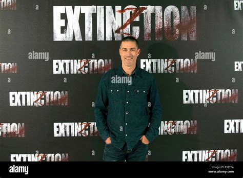 Matthew Fox Attends The Extinction Photocall At Eurobuilding Hotel On