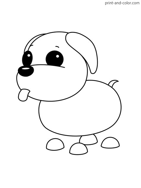 Adopt Me coloring pages | Print and Color.com