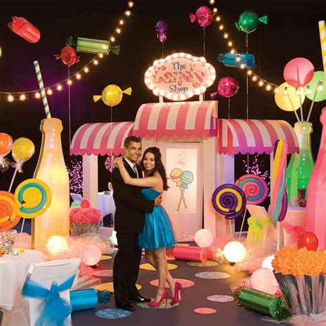 The casual swap and match gameplay allows you to pick up and play for as long or little as you want. Candyscape Complete Theme | Candy themed party, Candyland party, Candy land birthday party