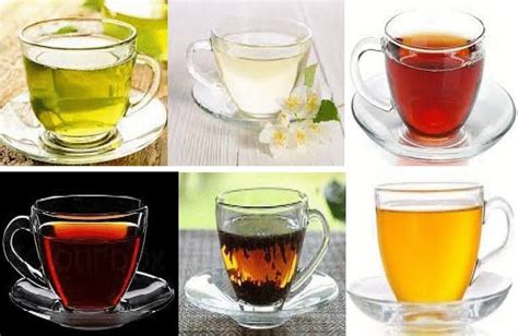Examples Of Various Kind Of Teas I White Tea Ii Green Tea Iii