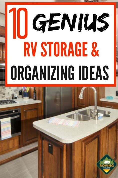 13 Brilliant Rv Storage Ideas That Help Keep Your Camper Tidy Rv