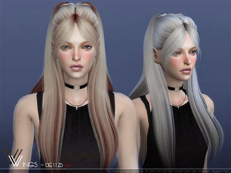 The Sims Resource Wings Oe1125 Sims 4 Hairs