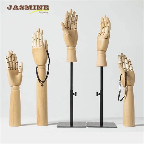 The Lowest Price Flexible Wood Mannequin Hand With Sculpture Finger