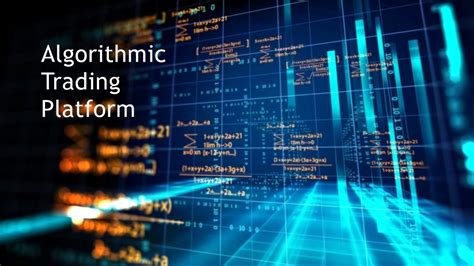 What Goes Into The Systematic Design Of An Algorithmic Trading Platform