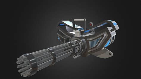 Sci Fi Experience Minigun 3d Model By Acethedragon Sola55555