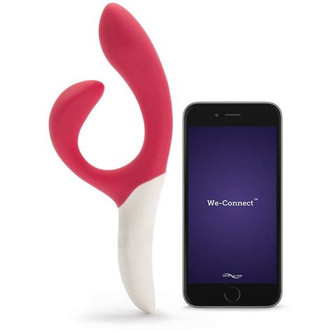 we vibe nova rechargeable app controlled g spot rabbit vibrator lovehoney au