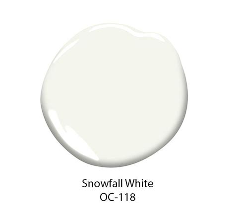 Snowfall Benjamin Moore White Paint Explore Our Premium Paints