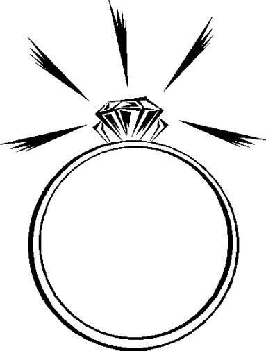 Diamond Ring Engagement Rings Clipart Belle Teal Wedding Ring Pencil