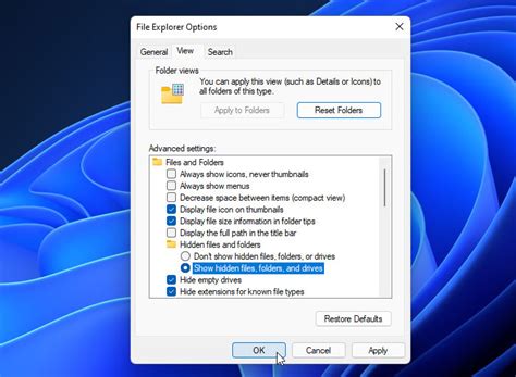 How To Show Or Unhide Hidden Files And Folders In Windows 11 Vrogue