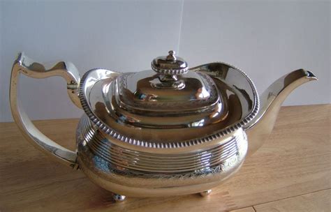 Antiques Atlas Antique George Iii English Silver Teapot C1812