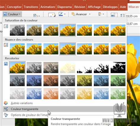 Comment Rendre Une Image Transparente Powerpoint - Tutoriel comment rendre une image transparente dans PowerPoint