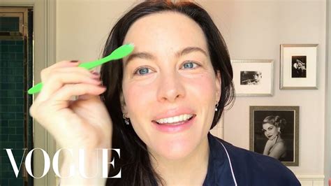Liv Tyler Does Her 25 Step Beauty And Self Care Routine Beauty