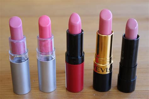 My Top 5 Pink Lipsticks Drugstore High End The Dressy Chick