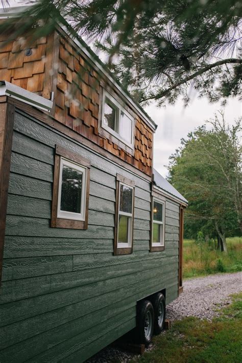 Traditional 24 Acadia Tiny House On Wheels By Wind River Tiny Homes