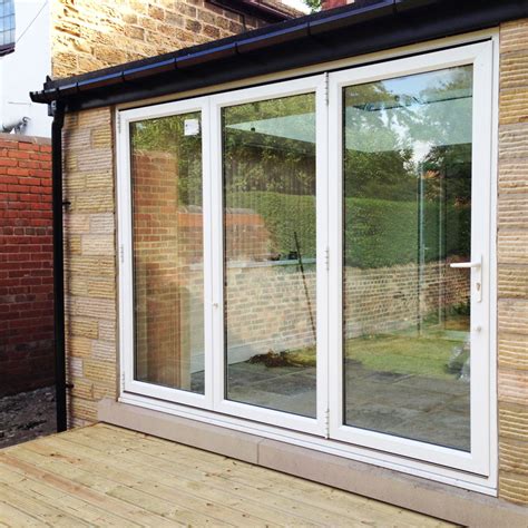 Shop our range of external french doors online at great prices + 10 year guarantee. 6ft White uPVC Bifold Doors | Flying Doors