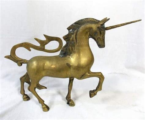 Metal Unicorn Statue Statue Metal Unicorn