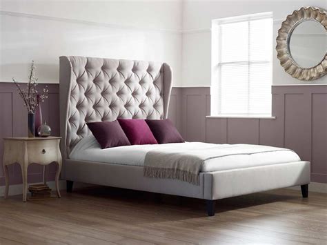 Tall Upholstered Bed Homesfeed