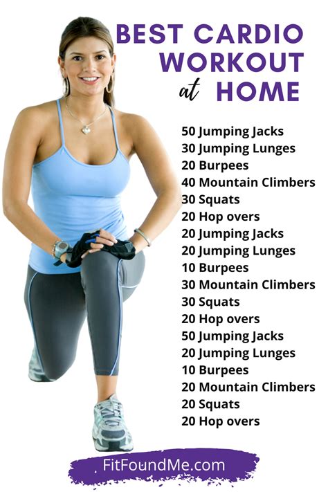 Full Body Cardio Workout At Home For Beginners Cardio Workout Exercises