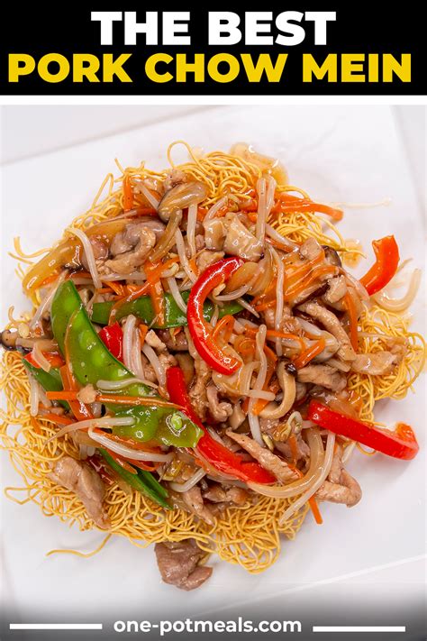This Pork Chow Mein Is A Quick And Delicious Noodle Dish You Can Make