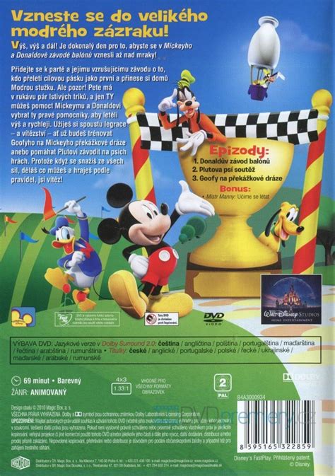 Mickeyho Klubík Kolekce 4xdvd Dvd Premierycz