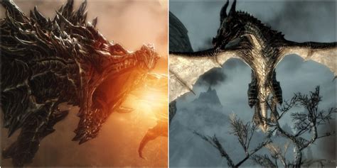 10 Strongest Dragons In Skyrim Ranked