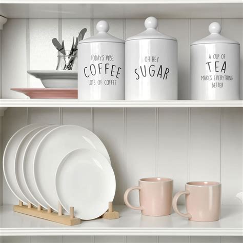 Buy Barnyard Designs Canister Sets For Kitchen Counter Ceramic