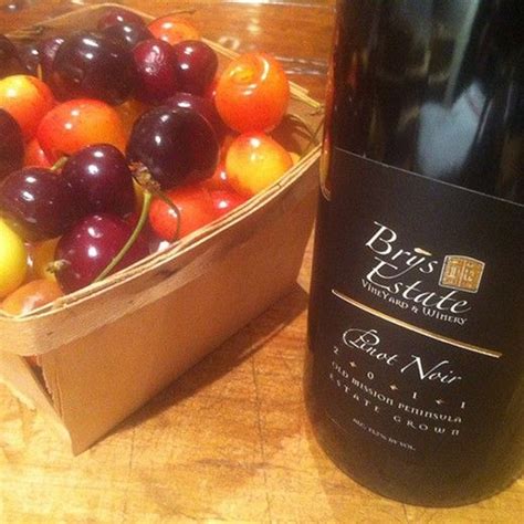 Brys Estate Vineyard And Winery Recipe Dried Cherries Pinot Noir