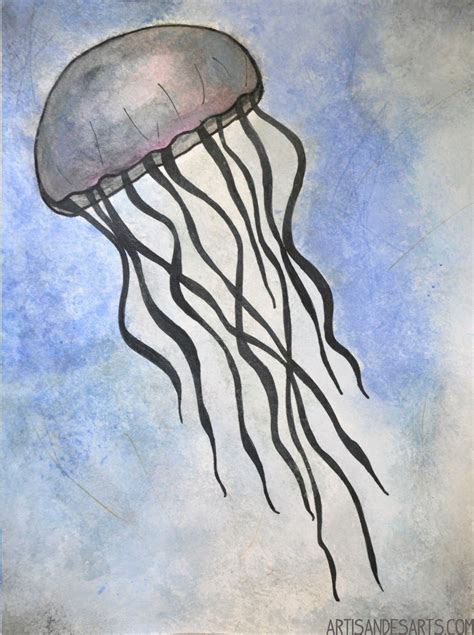 A4, rs 1000 /piece, perfect strokes. Simple Jellyfish Drawing at GetDrawings | Free download