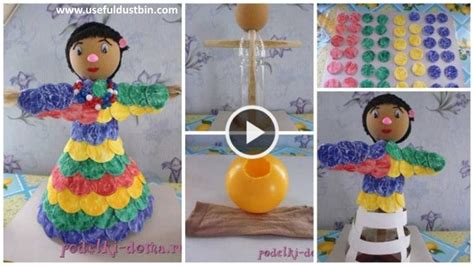 How To Make A Doll From Plastic Bottle Artsycraftsydad Crafts Easy