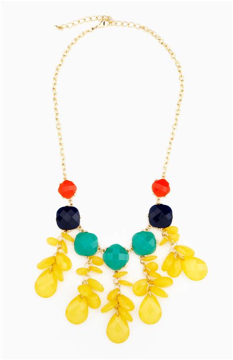 Candy Shop Necklace In Yellow Dailylook