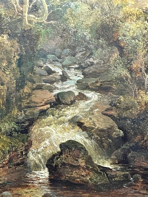 Antiques Atlas Oil Painting Nr Betws Y Coed Thomas Creswick Ra