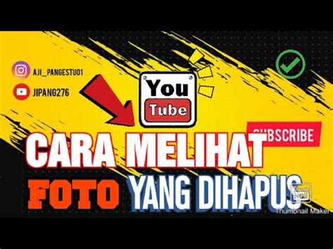 Cara lihat pesan chat (dm) instagram yang sudah terhapus. CARA MELIHAT FOTO YANG SUDAH DI HAPUS DARI GALERI | # ...