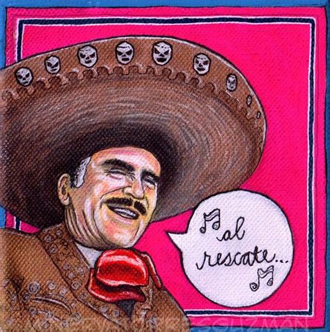 Chente Vicente Fernandez Mexican Pop Art Print Etsy Retro Art