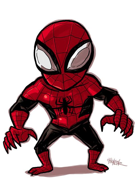 Little Spider Man By Chickenzpunk On Deviantart