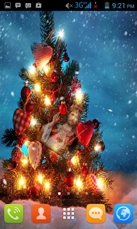 Christmas Tree Live Wallpaper Free Amazonit Appstore Per Android