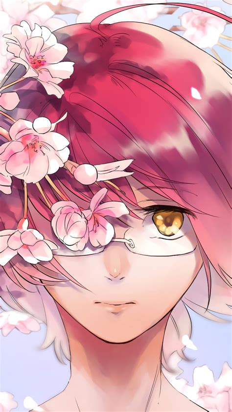 Gowther Cherry Blossom Nanatsu No Taizai 4k Hd Phone Wallpaper