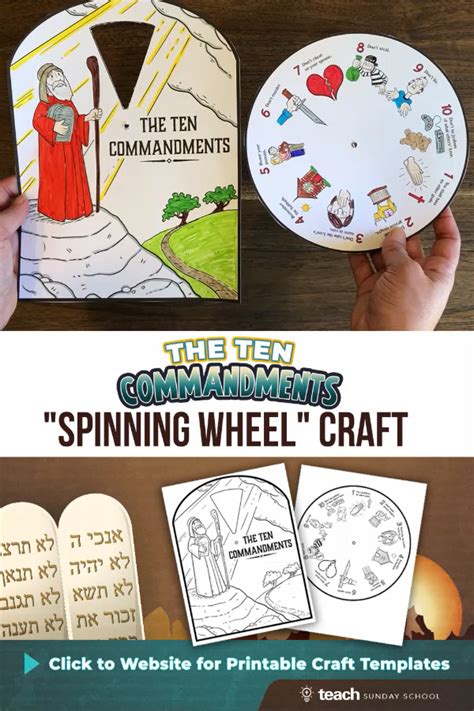 This Sunday School craft is a great way to teach kids about the 10