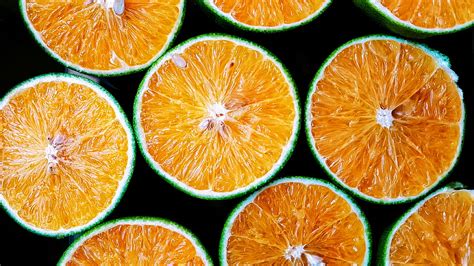 Food Oranges Fruit Slice Section Variety Juicy Sort Hd Wallpaper