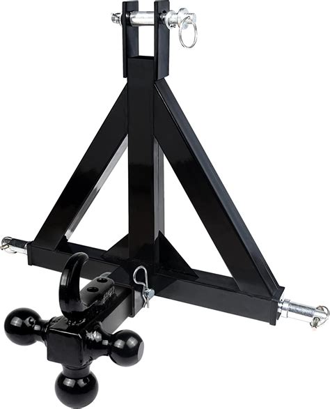 Sulythw 2 3 Point Hitch Receiver With Tri Ball Trailer